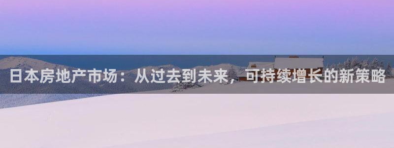 和记国际有限公司官网：日本房地产市场：从过去到未来，可持续增