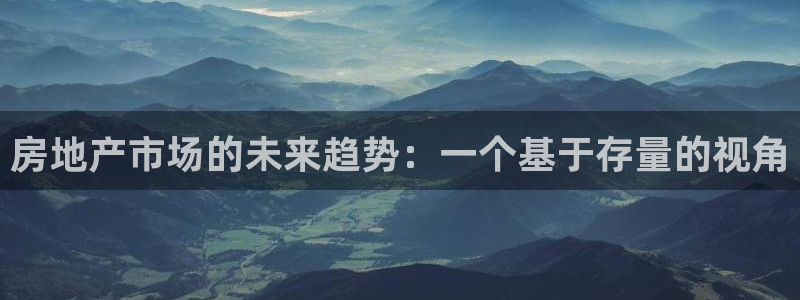 和记餐厅官网：房地产市场的未来趋势：一个基于存量的视角