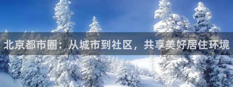 和记港口官网：北京都市圈：从城市到社区，共享美好居住环境
