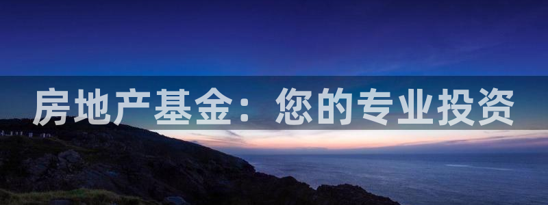 和记娱可信赖h88285官网：房地产基金：您的专业投资