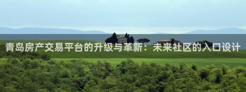 和记餐厅官网：青岛房产交易平台的升级与革新：未来社区的入口设